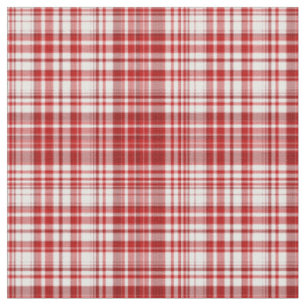 Tecido xadrez - Vermelho e Branco 02