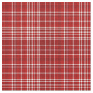 Tecido xadrez - Vermelho e Branco 03