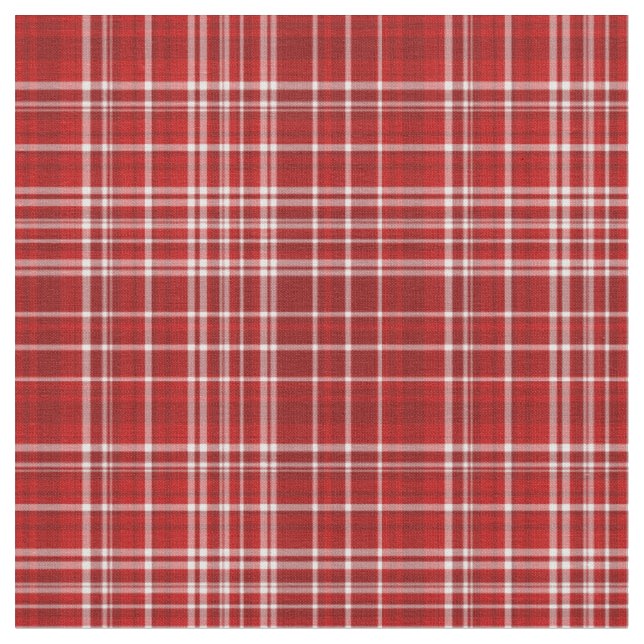 Tecido xadrez - Vermelho e Branco 03 (Detalhe)
