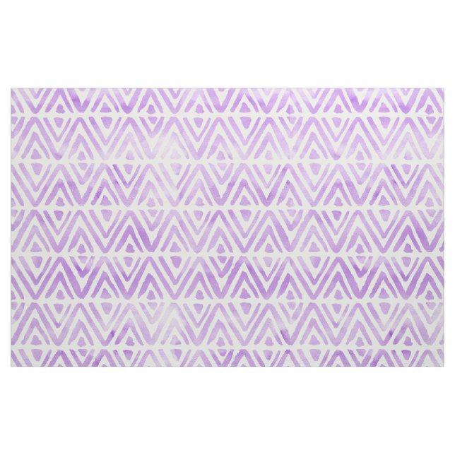 Tecido Xibori de aguarela Chevron Primitivo Coordenado (Fat Quarter)