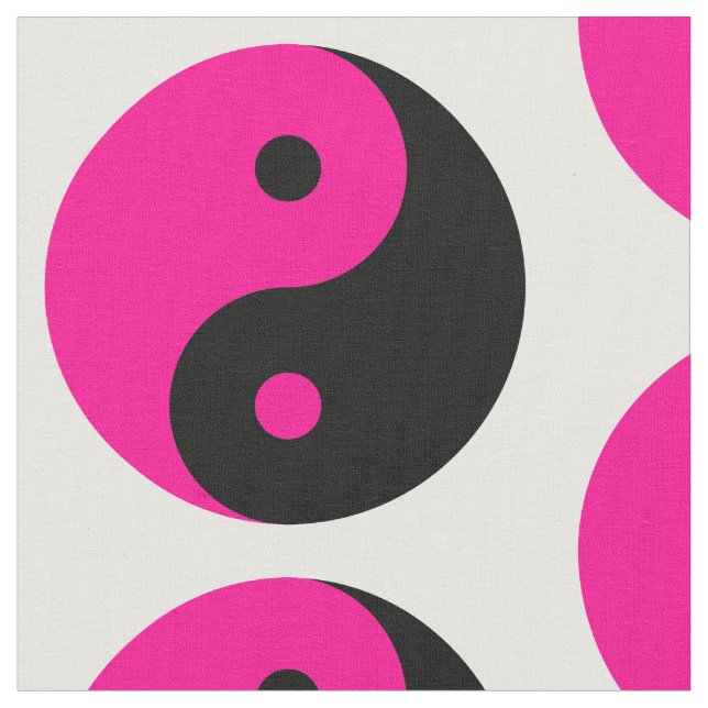 Tecido yang rosa-preto (Detalhe)
