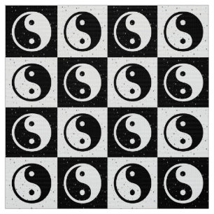Tecido Ying-yang verificado
