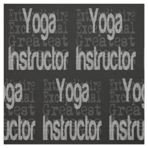 Tecido Yoga Instrutor Extraordinaire