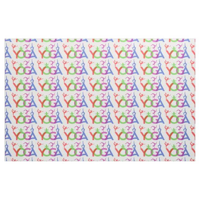 Tecido Yoga Possui Silhouettes Thunder_Cove (Fat Quarter)