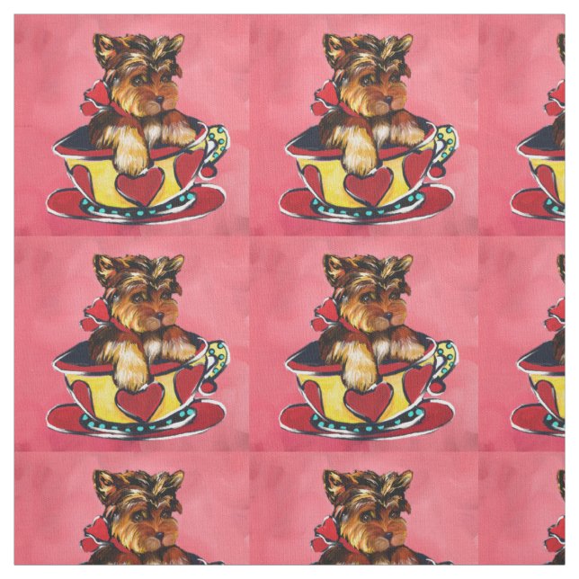 Tecido Yorkie Poo (Modelo)