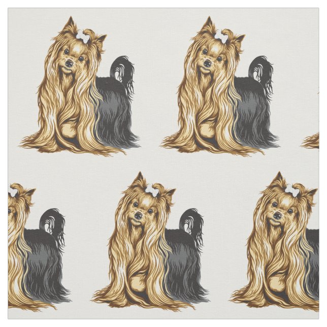 Tecido yorkshire terrier (Modelo)