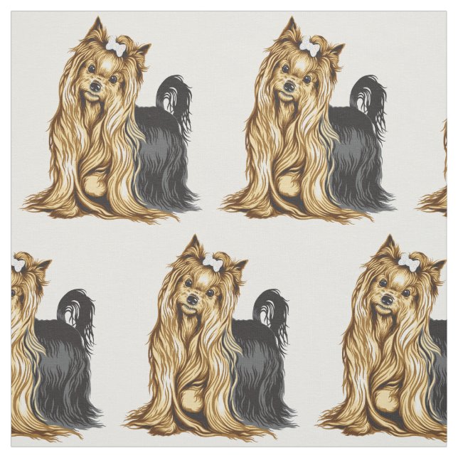 Tecido yorkshire terrier (Modelo)