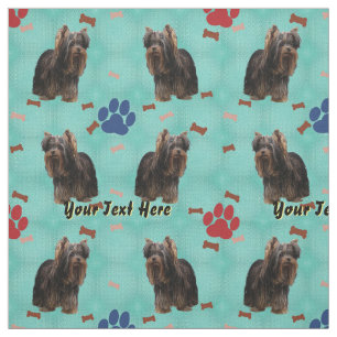 Tecido Yorkshire Terrier Art