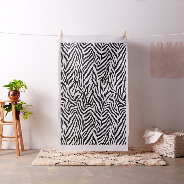 Tecido Zebra Preto e Branco (In Situ)