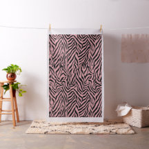 Zebra rosa e preto