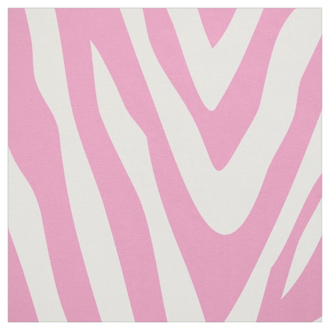 Tecido Zebra Rosa Imprime Grande Escala (Modelo)