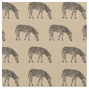 Tecido Zebras em Creme