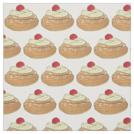 Tecido ZEPPOLE Itália Fried Dough Pastery Foley Foodie