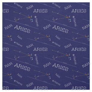 Tecido Zodiac Constelação Aries