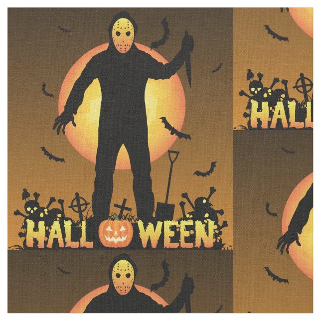 tecido zombie de sexta-feira (Detalhe)