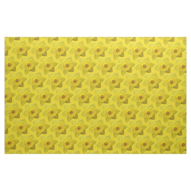 Tecidos Amarelos da Páscoa da Tecido Daffodil (Fat Quarter)