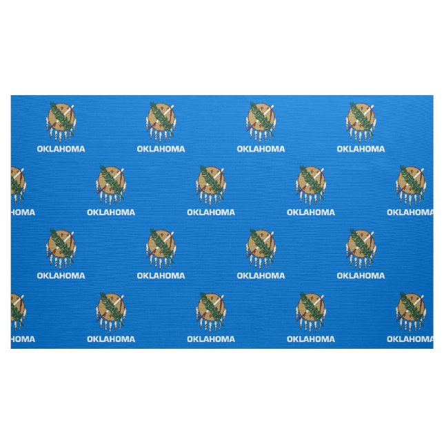 Tecidos da bandeira do estado de Oklahoma (Jarda)