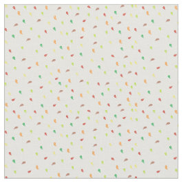 Tecidos de folhas em queda - branco