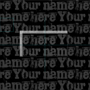 Tecidos de Nome Personalizado do Seu Tecido de Nom