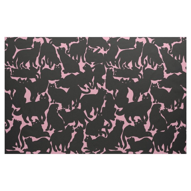 Tecidos de padrões de arte do Tecido Cat Lover (Fat Quarter)