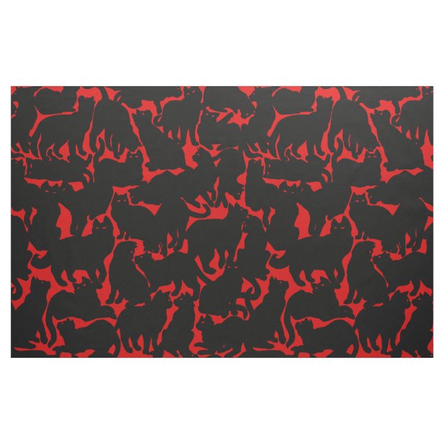 Tecidos de padrões de arte do Tecido Cat Lover (Fat Quarter)