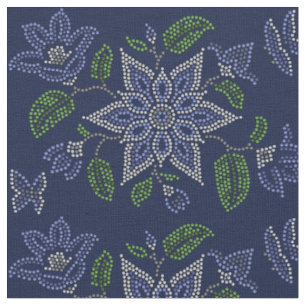 Tecidos de perolização nativos da arte do tecido