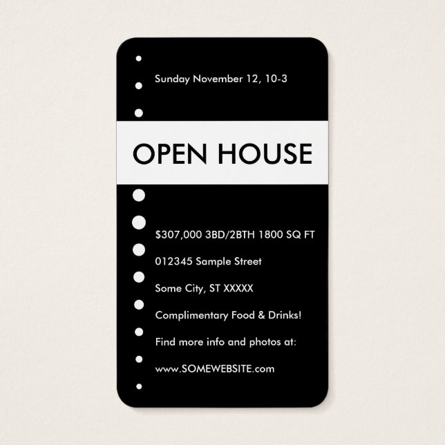 tecla Home OPEN HOUSE (Verso)