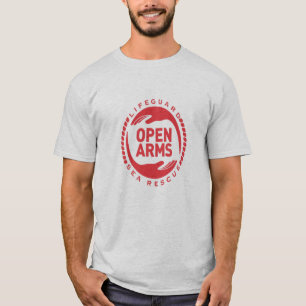 Tecla T-Shirt de braços abertos