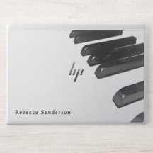 Teclado de Piano Musical Preto Branco Música