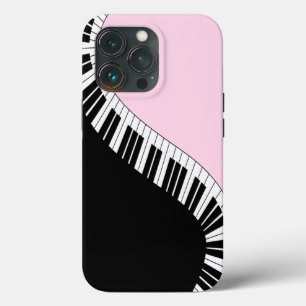 Teclado Piano, preto e branco, Design, cor-de-rosa
