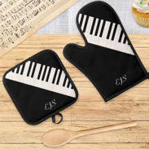 Teclas de Piano Pretas Brancas Teclado de Música M