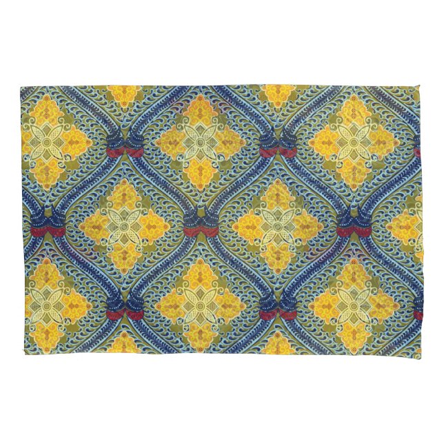 Técnica De Tingimento Resistente À Cera Da Indonés (Frente)