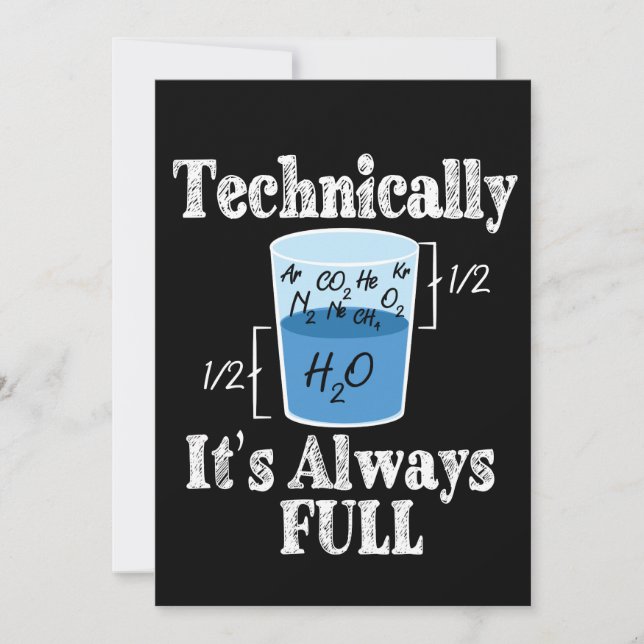 Tecnicamente, é sempre Cheio ciência engraçada (Frente)