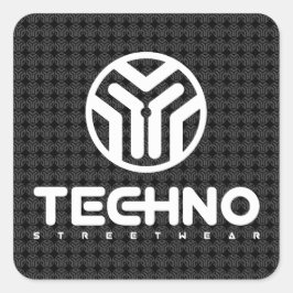 Tecno Streetwear - Logotipo - Adesivos
