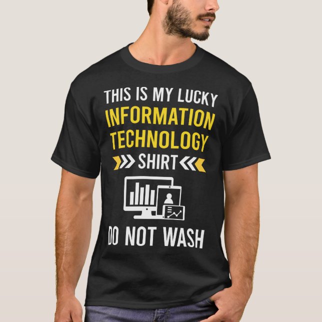 Tecnologia da Informação Camisa da Sorte (Frente)