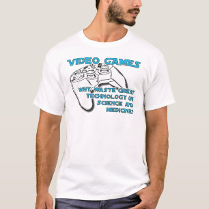 Tecnologia de Jogos de Vídeo Camisa Divertida Humo