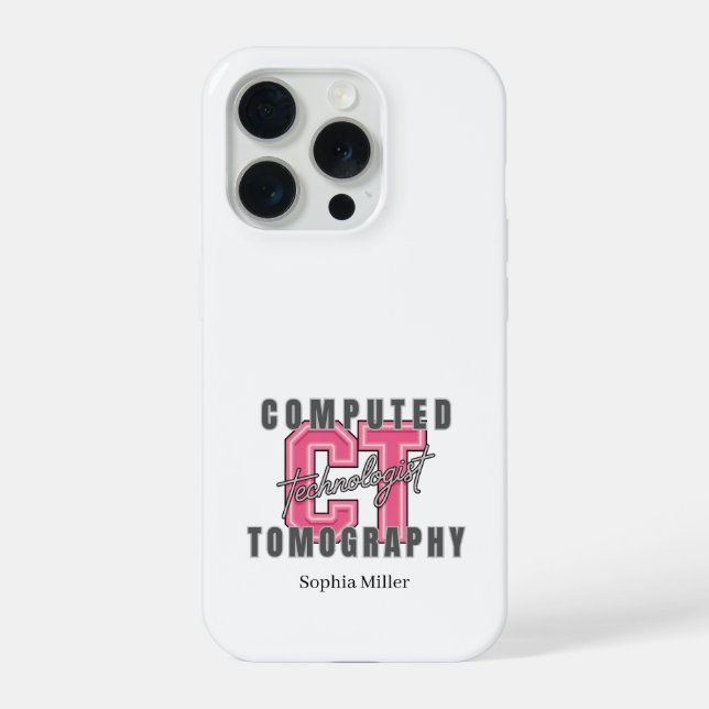 Tecnólogo em Tomografia Computadorizada Personaliz (Verso)