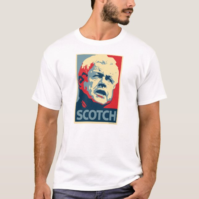 Ted Kennedy - escocês: T-shirt de OHP (Frente)
