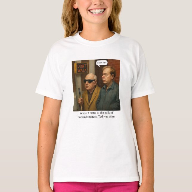 Ted was skim. T-Shirt (Frente)