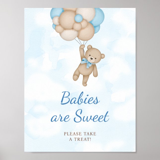 Teddy Bear Babies are Sweet Poster (Frente)