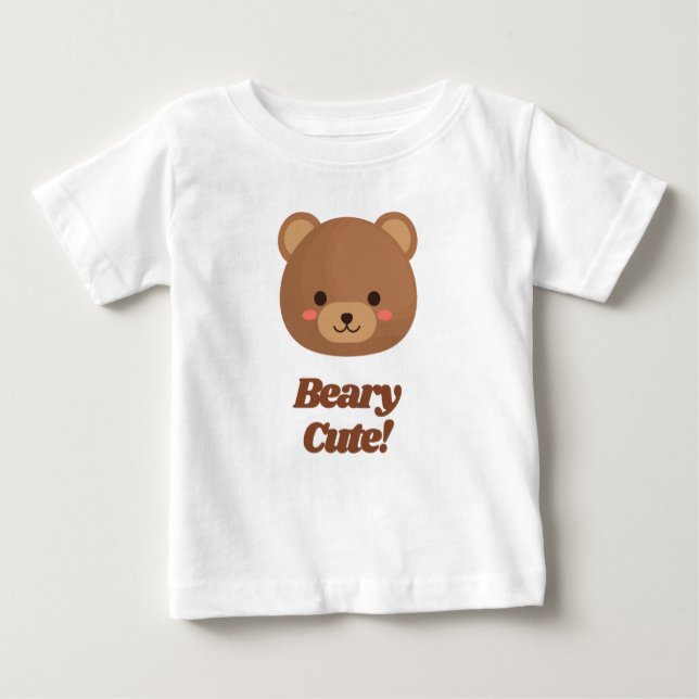 Teddy Bear Baby T-shirt (Frente)
