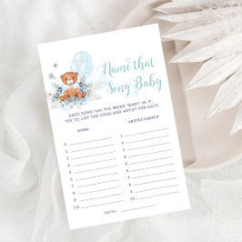 Teddy Bear Balloon Esse Jogo De Chá de fraldas Do 