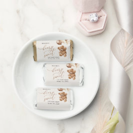 Teddy Bear, Balões Marrons, Primeiro Aniversário