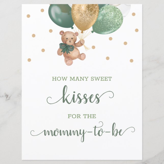 Teddy Bear Quantos Beijos No Sinal De Jar (Frente)