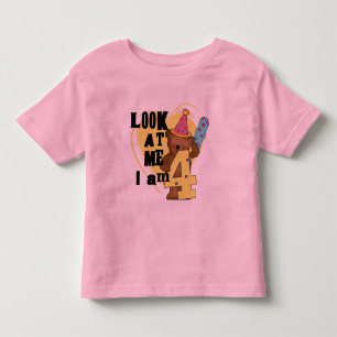 Teddy Bear, tenho 4 Camisetas de aniversário e pre