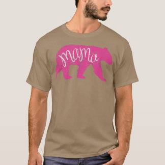 Tee1298 Gráfico da Camisa do Urso da Mamãe