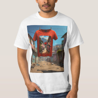 Tee chileno em T-Shirt Grafite
