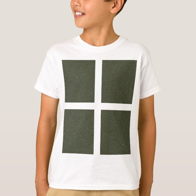 Tee da Grade Verde de Moisés Moderno - Camisa T (Frente)