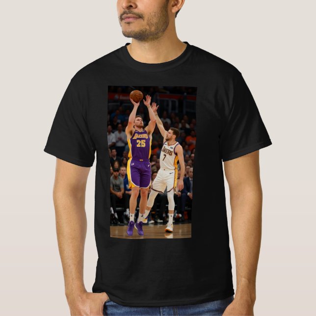 Tee do Hustle de Basquete: Bolha, t-shirt do Shoot (Frente)