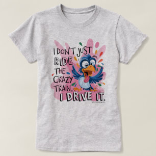 Tee Gráfico Engraçado e Testemunha - Camisa Gráfic